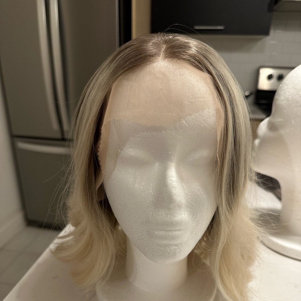 High end synthetic wig